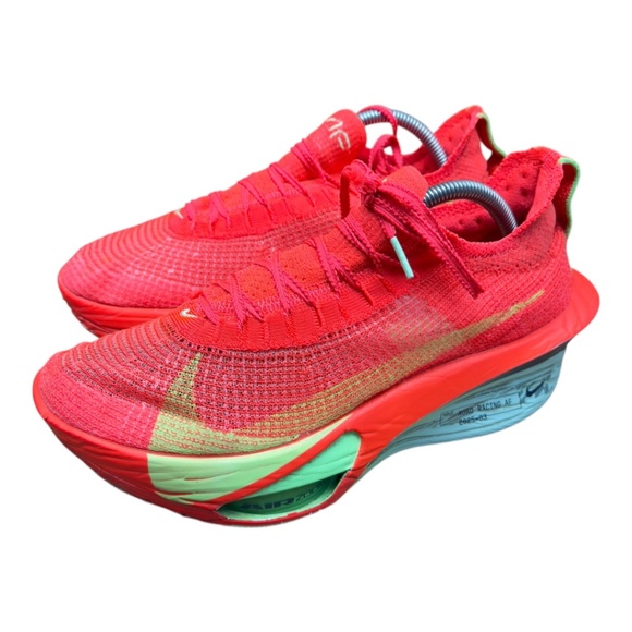 Nike Air Zoom 9.5 Alphafly NEXT% 3 Bright Crimson Lime Blast FD8311-600 - Picture 1 of 11